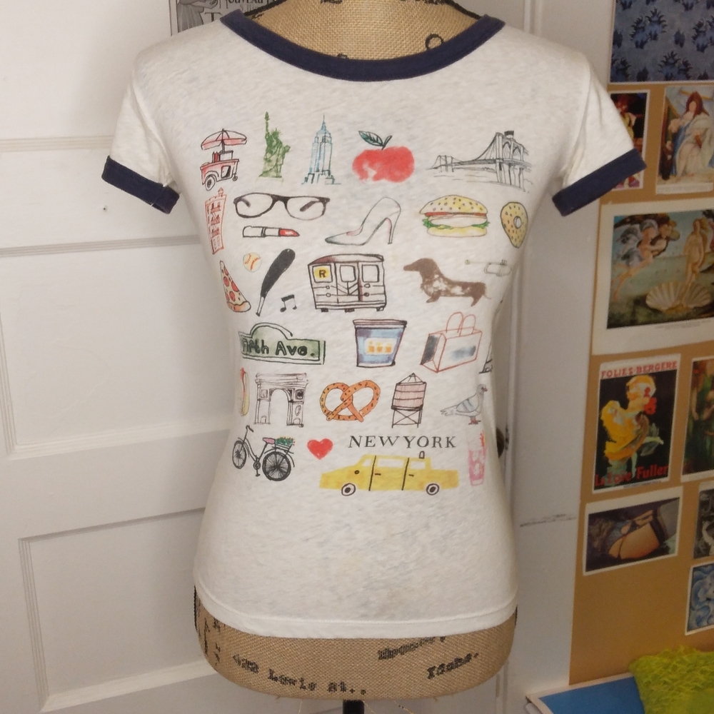 Vintage J.Crew Babydoll Tshirt